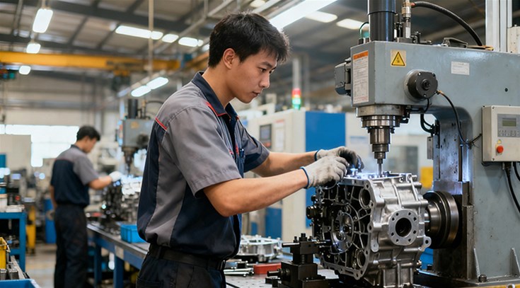 解析风刀吹干机在汽车零部件产线中卓越的除水表现